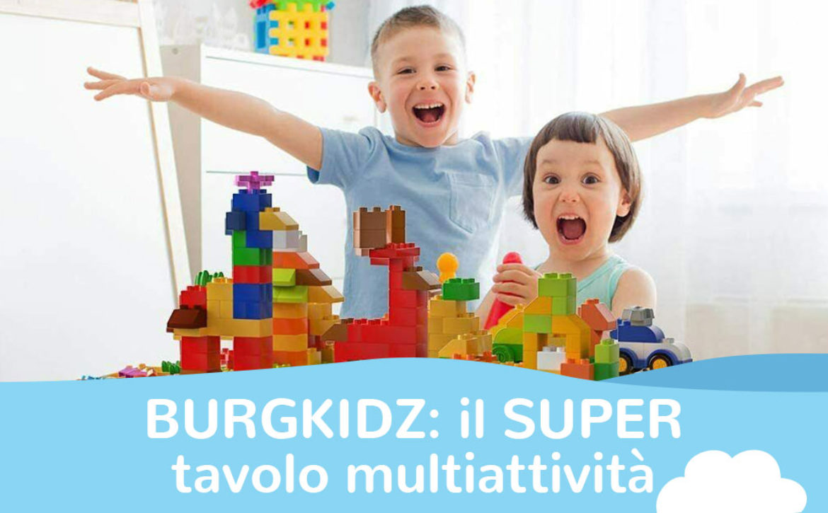 Tavolo multiattività Burgkidz | Giochini per bambini